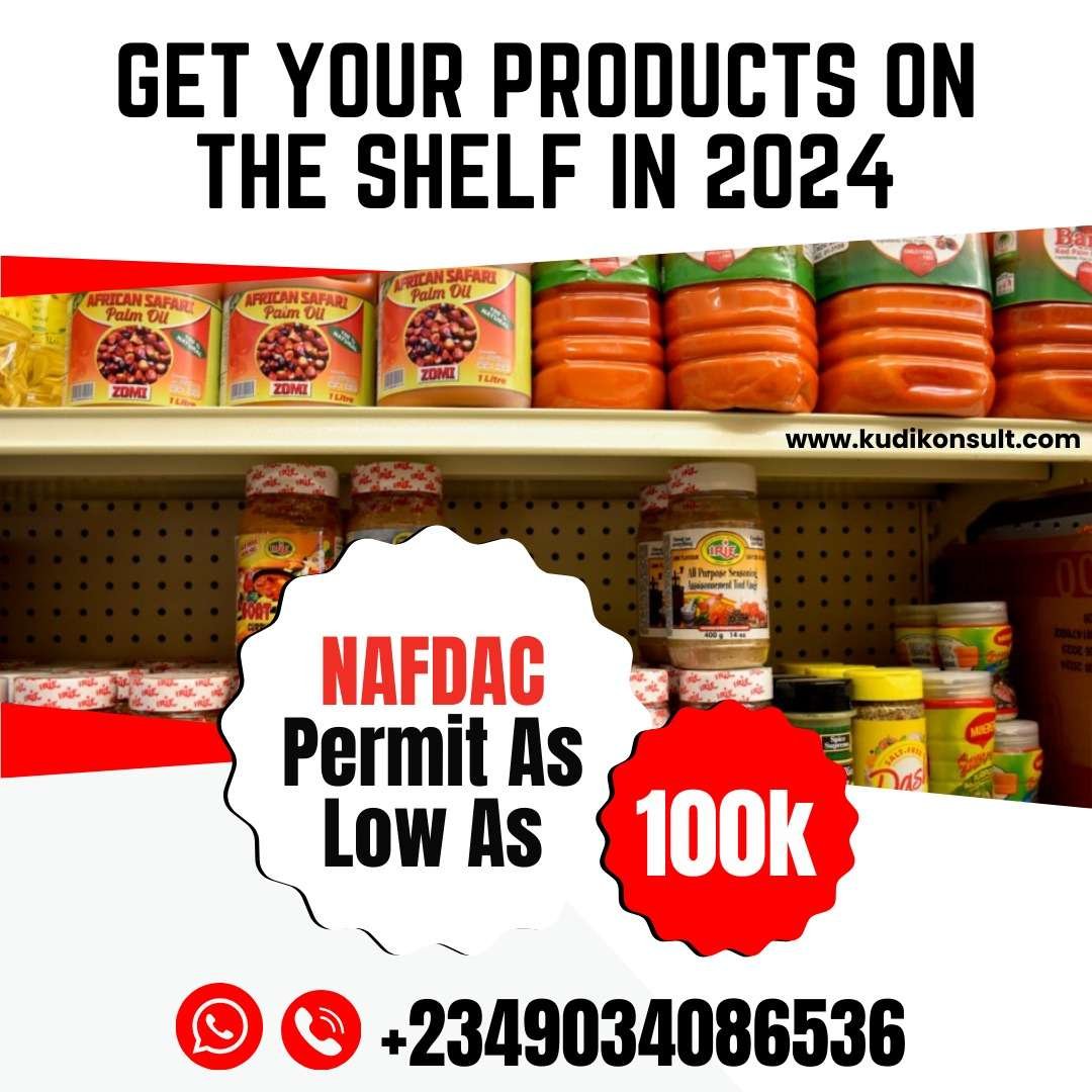 NAFDAC Product Registration in Nigeria